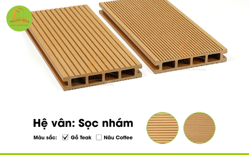 Sàn gỗ nhựa cao cấp Ngân Hoa